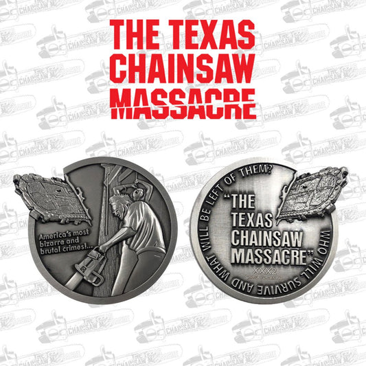 Texas Chainsaw Medallion Coin