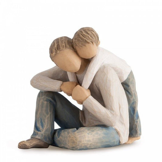 Willow Tree That's My Dad Figurine showing a father and son