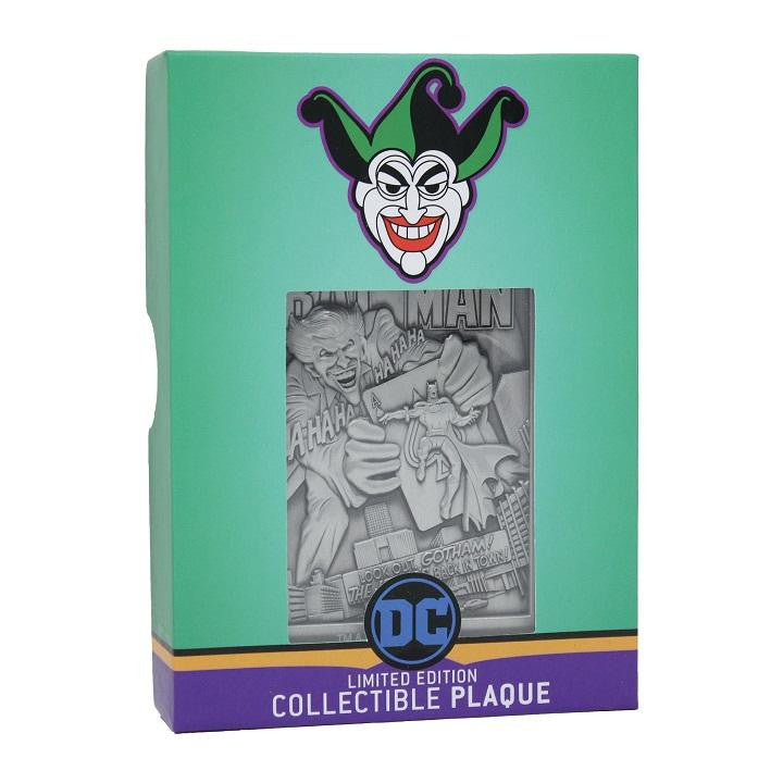 DC Comics Joker Collectible Plaque