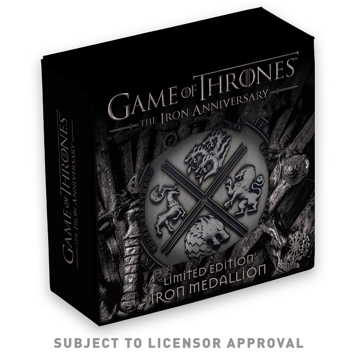 Game of Thrones Iron Anniversary Medallion
