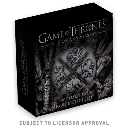 Game of Thrones Iron Anniversary Medallion