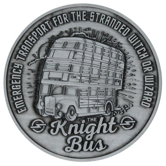Harry Potter Knight Bus Medallion Coin