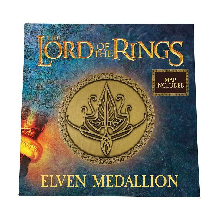 Lord Of The Rings Elven Medallion Coin