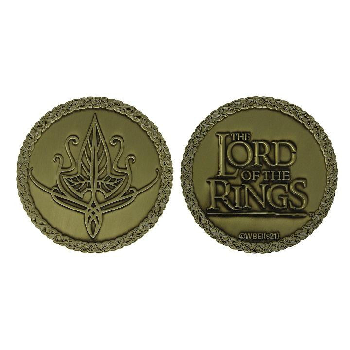 Lord Of The Rings Elven Medallion Coin
