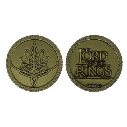 Lord Of The Rings Elven Medallion Coin