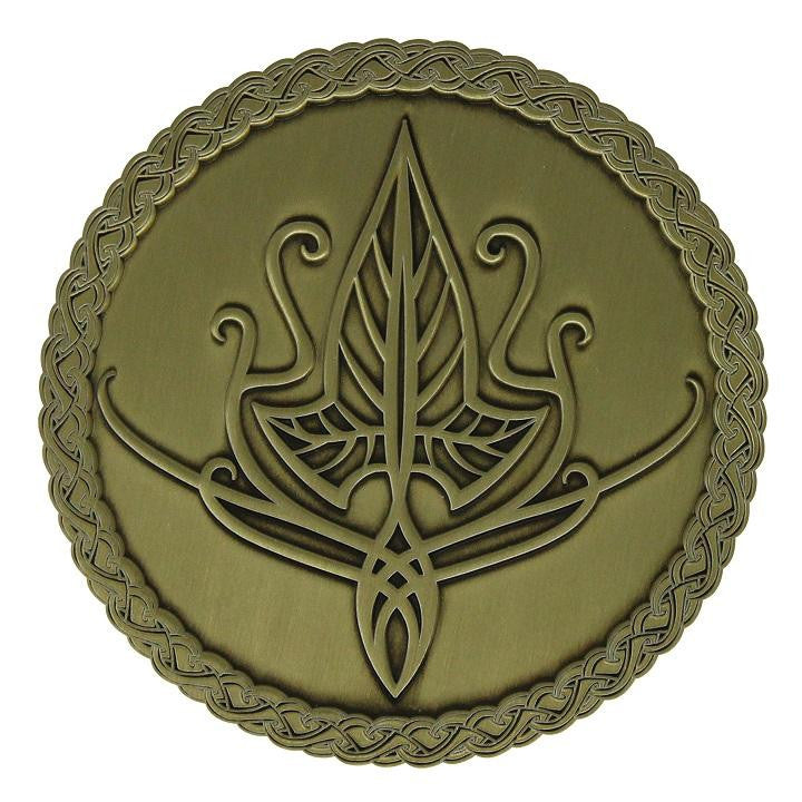 Lord Of The Rings Elven Medallion Coin