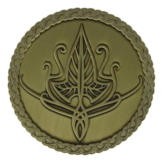 Lord Of The Rings Elven Medallion Coin