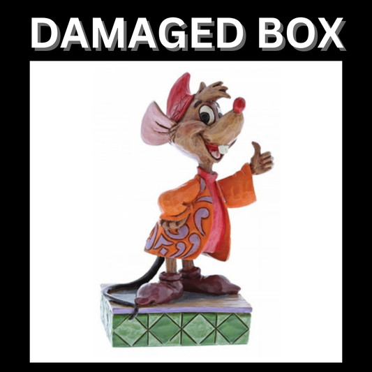 DAMAGED BOX - Disney Traditions Thumbs Up - Jaq Figurine 4059738
