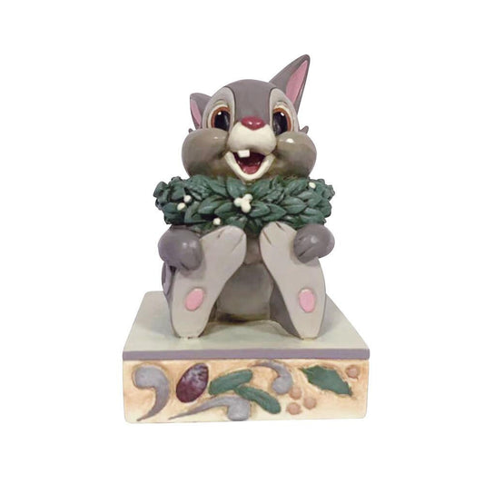 Disney Traditions Christmas Thumper Personality Pose Figurine By Jim Shore