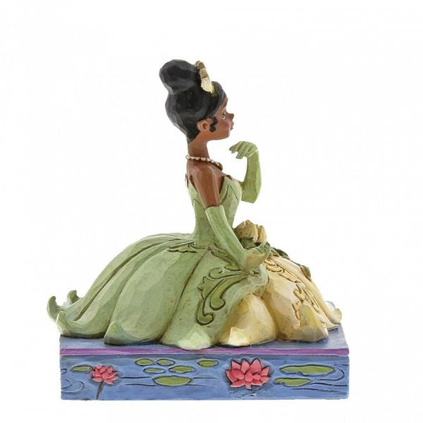 Disney Traditions Tiana from The Princess & the Frog seated figurine