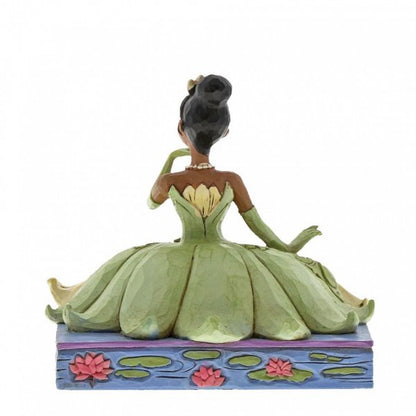 Disney Traditions Tiana from The Princess & the Frog seated figurine