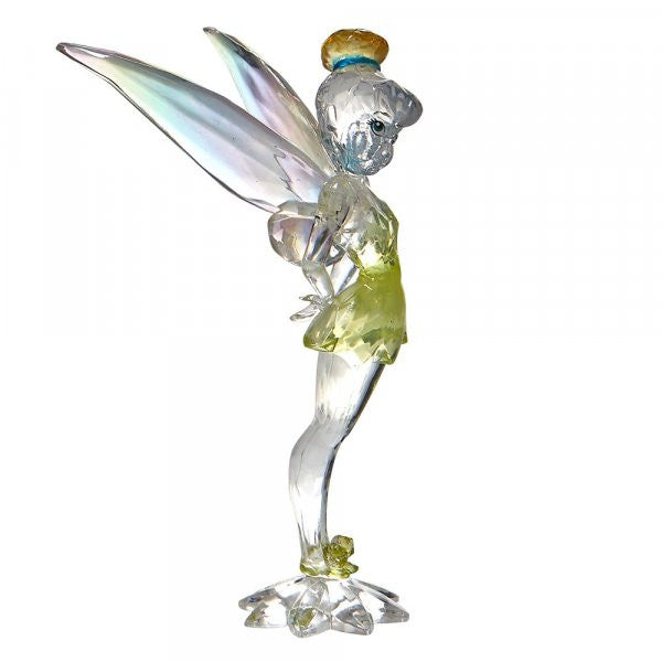 Disney Facets Tinker Bell figurine of Tinker Bell in a glass or crystal style