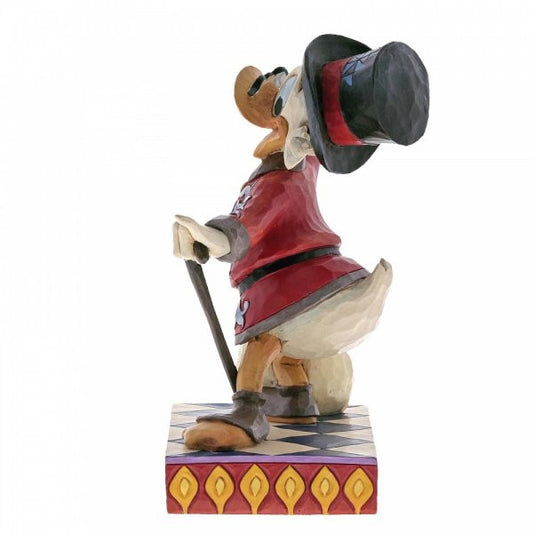 Disney Traditions Uncle Scrooge with a bag of money figurine