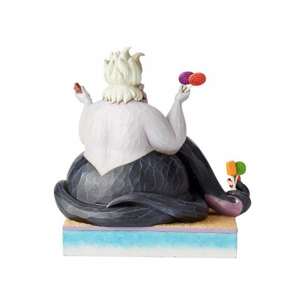 Disney Traditions Ursula from The Little Mermaid with Halloween Candy figurine