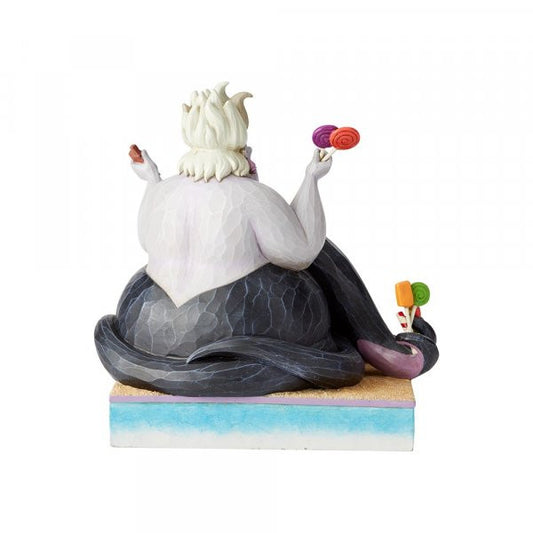 Disney Traditions Ursula from The Little Mermaid with Halloween Candy figurine