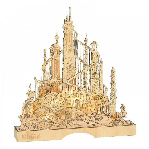 Disney The Little Mermaid Illuminated Castle By D56