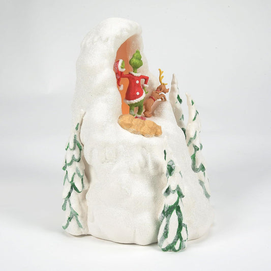 The Grinch Village Mt. Crumpit Light-Up Figure (No UK Plug)