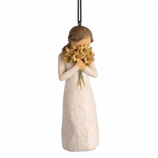 Willow Tree Warm Embrace Hanging Ornament Christmas Decoration