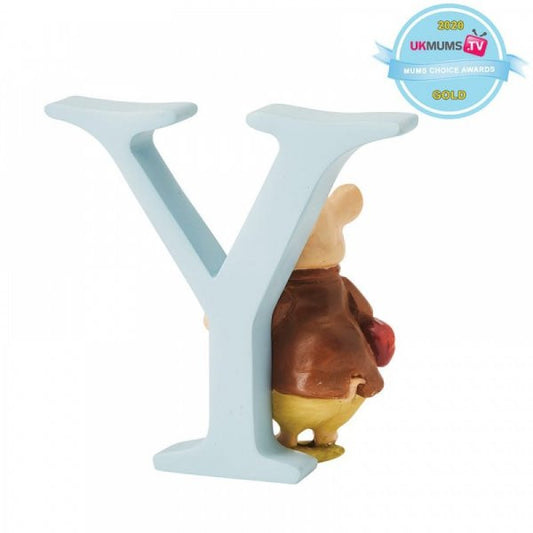Beatrix potter freestanding alphabet letter Y - Pigling Bland figurine