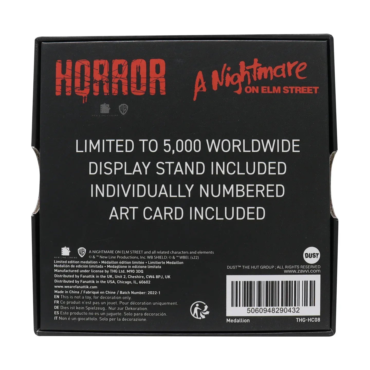 A Nightmare On Elm Street Limited Edition Medallion