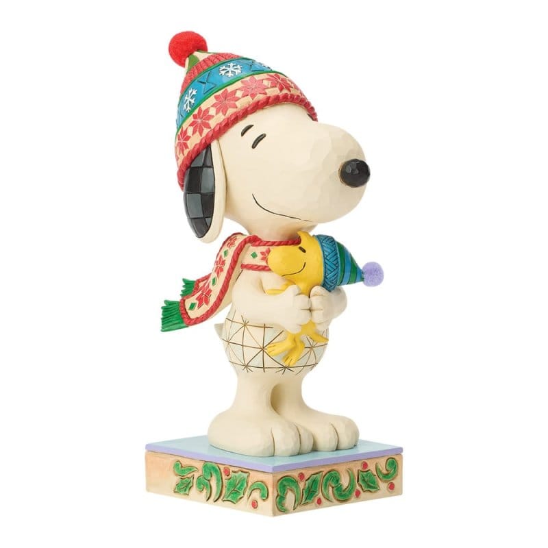 A Warm Embrace Snoopy Hugging Woodstock Figurine Peanuts By Jim Shore 6018691