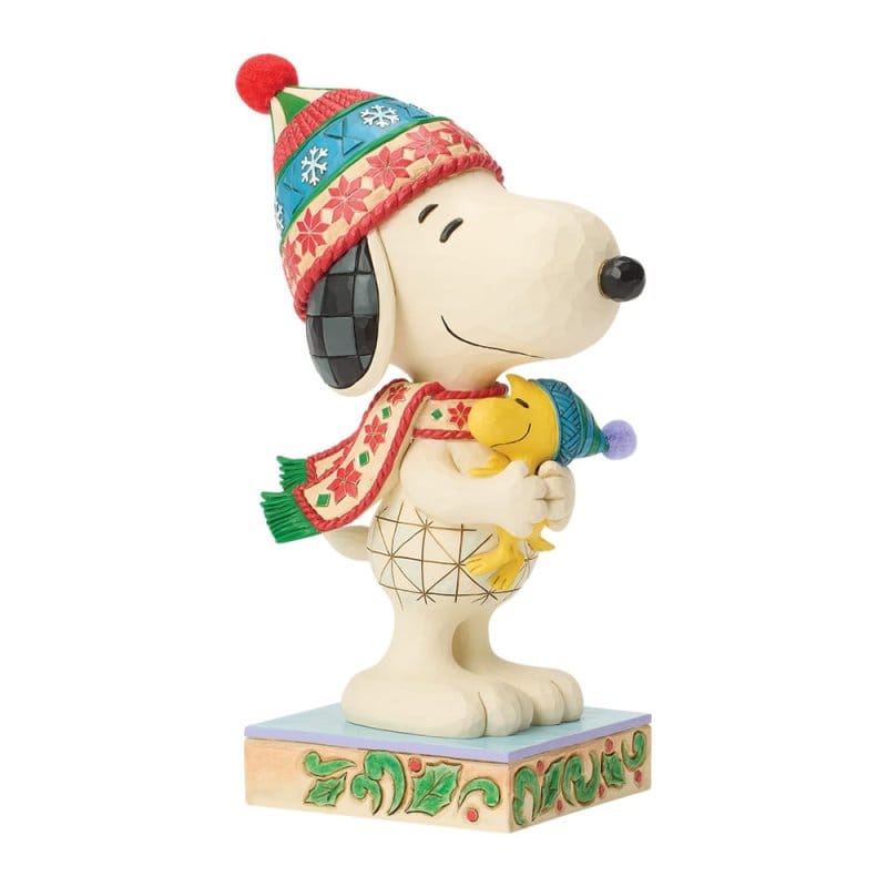 A Warm Embrace Snoopy Hugging Woodstock Figurine Peanuts By Jim Shore 6018691