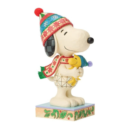 A Warm Embrace Snoopy Hugging Woodstock Figurine Peanuts By Jim Shore 6018691