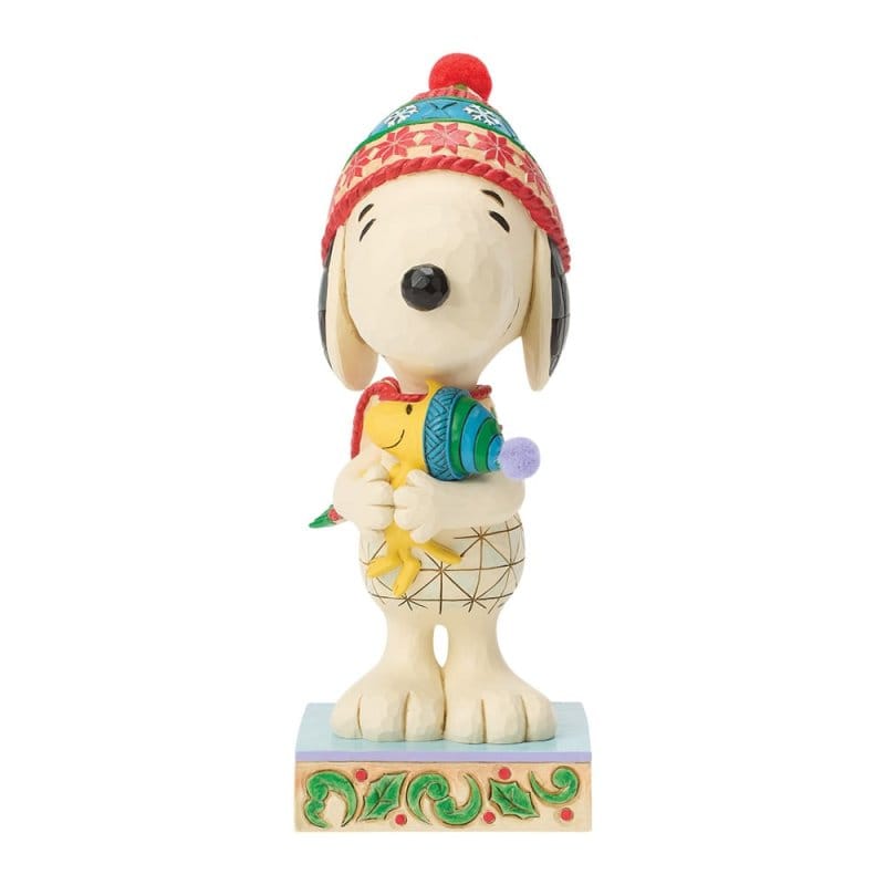A Warm Embrace Snoopy Hugging Woodstock Figurine Peanuts By Jim Shore 6018691