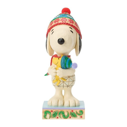 A Warm Embrace Snoopy Hugging Woodstock Figurine Peanuts By Jim Shore 6018691