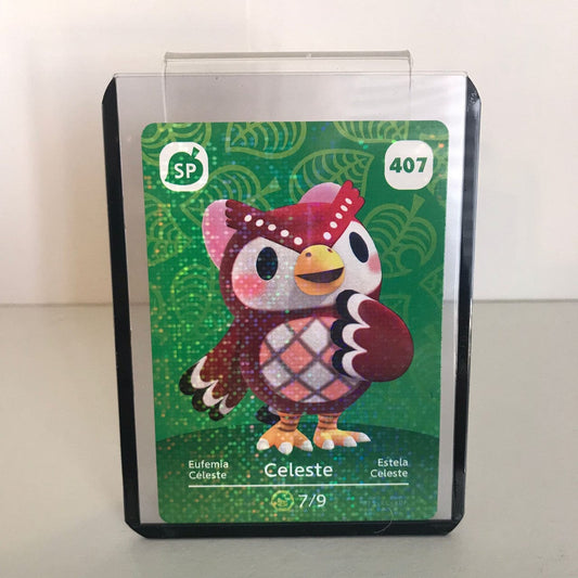 Animal Crossing Amiibo Card Series 5 Celeste No. 407