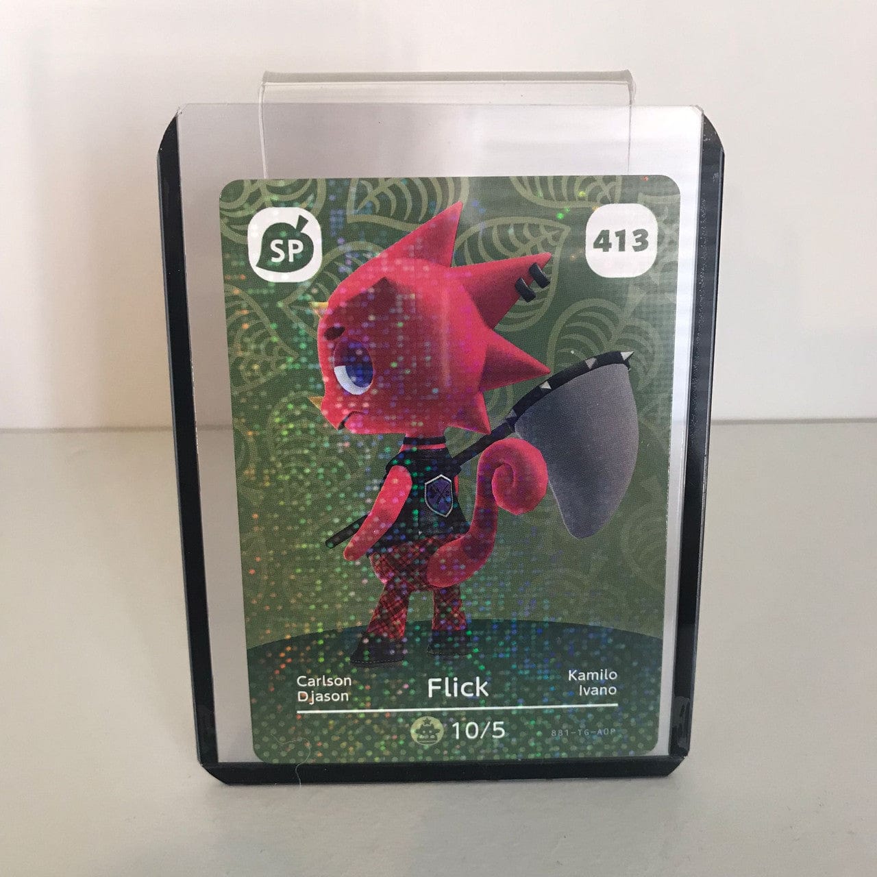 Animal Crossing Amiibo Card Series 5 Flick No. 413