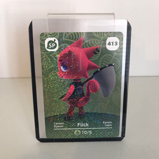 Animal Crossing Amiibo Card Series 5 Flick No. 413