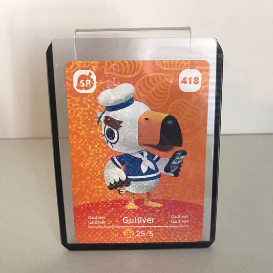 Animal Crossing Amiibo Card Series 5 Gulliver No. 418