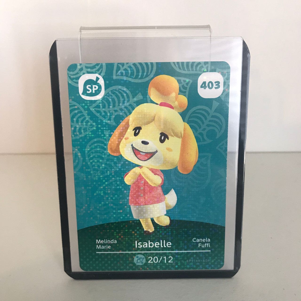 Animal Crossing Amiibo Card Series 5 Isabelle No. 403