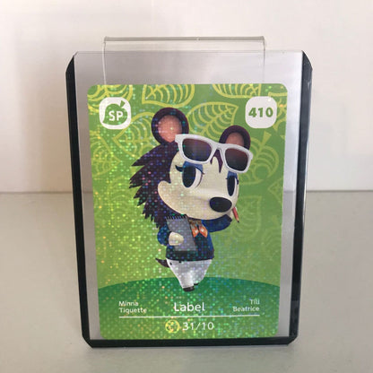 Animal Crossing Amiibo Card Series 5 Label No. 410