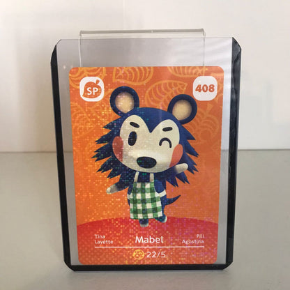 Animal Crossing Amiibo Card Series 5 Mabel No. 408