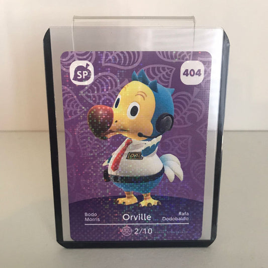 Animal Crossing Amiibo Card Series 5 Orville No. 404