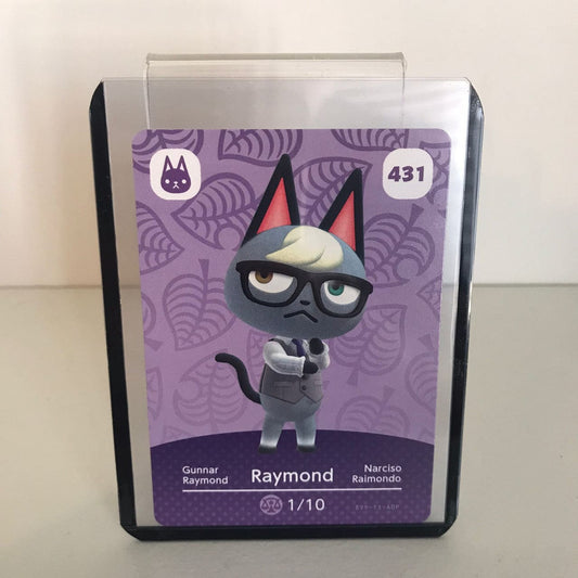 Animal Crossing Amiibo Card Series 5 Raymond No. 431