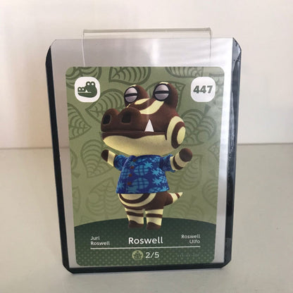 Animal Crossing Amiibo Card Series 5 Roswell No. 447