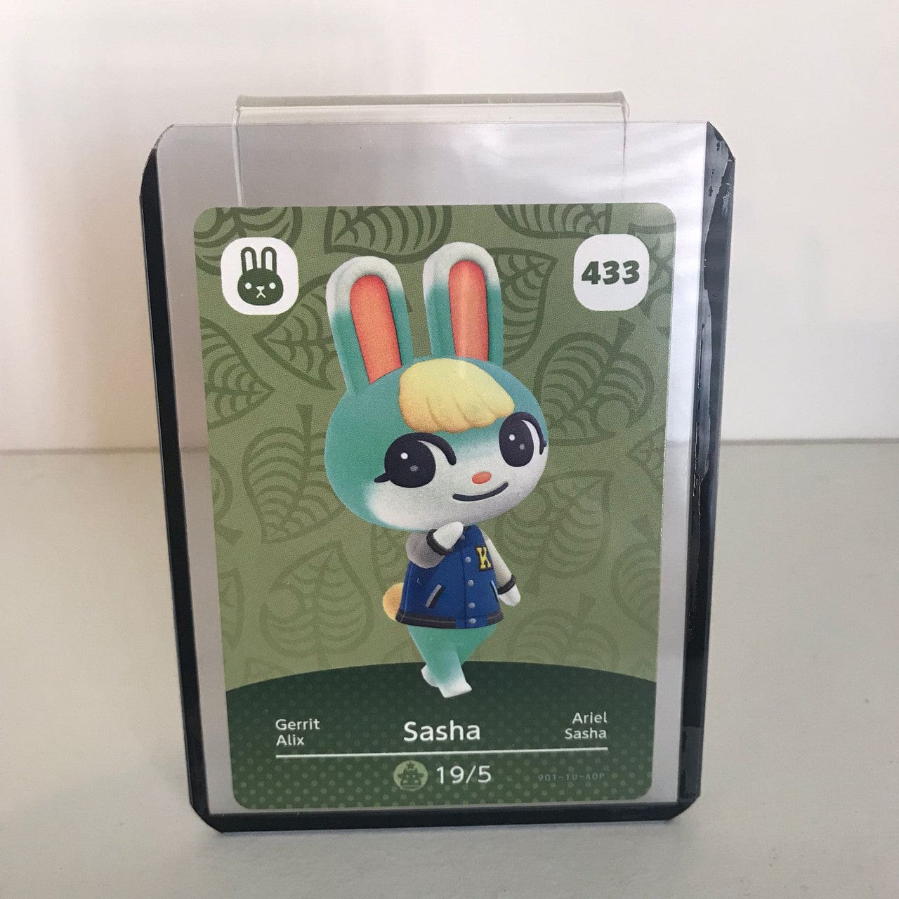 Animal Crossing Amiibo Card Series 5 Sasha No. 433