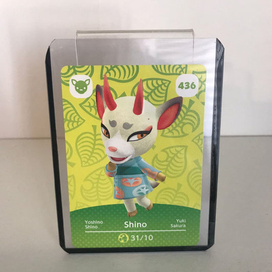 Animal Crossing Amiibo Card Series 5 Shino No. 436