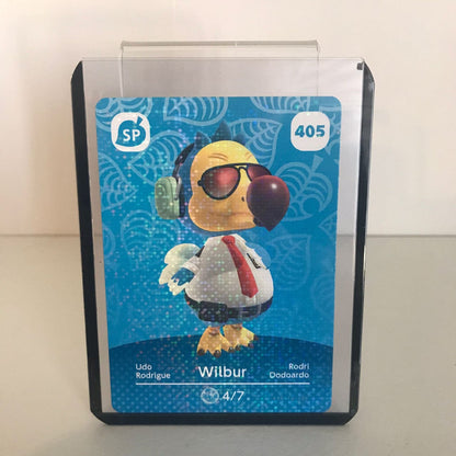 Animal Crossing Amiibo Card Series 5 Wilbur No. 405
