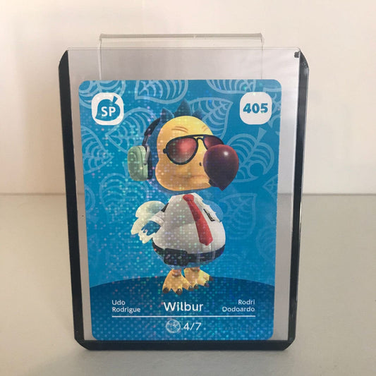 Animal Crossing Amiibo Card Series 5 Wilbur No. 405