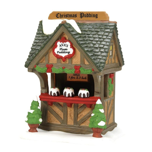 Ava's Plum Pudding Stall Dickens Village By Department 56