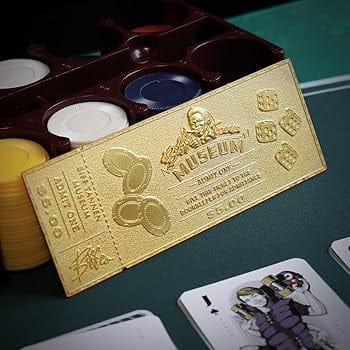 Back to The Future Biff H.Tannen 24 Karat Hold Plated Museum Ticket