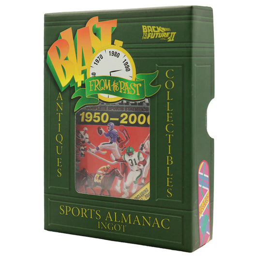 Back To The Future Sports Almanac Metal Ingot