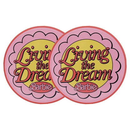 Barbie Collectibles Gift Set Coasters, Pin Badge & Key Ring