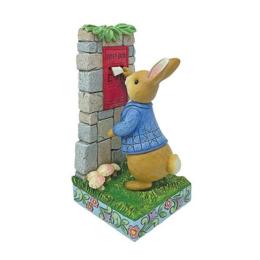 Beatrix Potter Peter Rabbit Peter Rabbit Posting Letters Figurine By Jim Shore 6012487