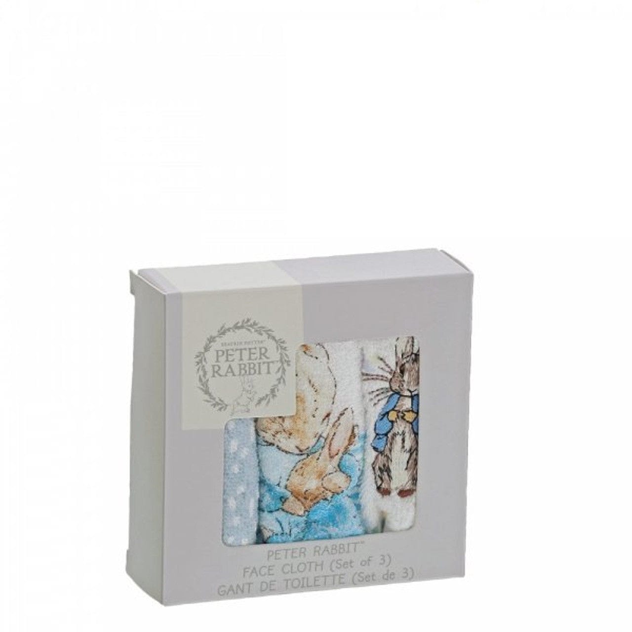 Beatrix Potter Peter Rabbit Set Of 3 Face Cloths