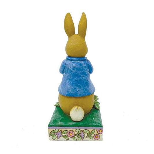 Beatrix Potter Peter Rabbit with Basket of Strawberries Figurine By Jim Shore 6012489